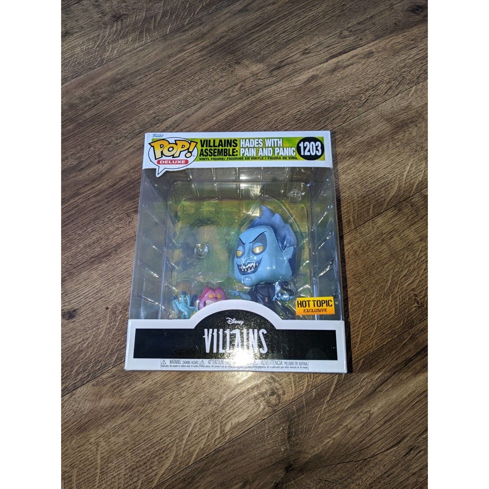 Disney Villains Funko POP! Villains Assemble: Hades With Pain And Panic #1203